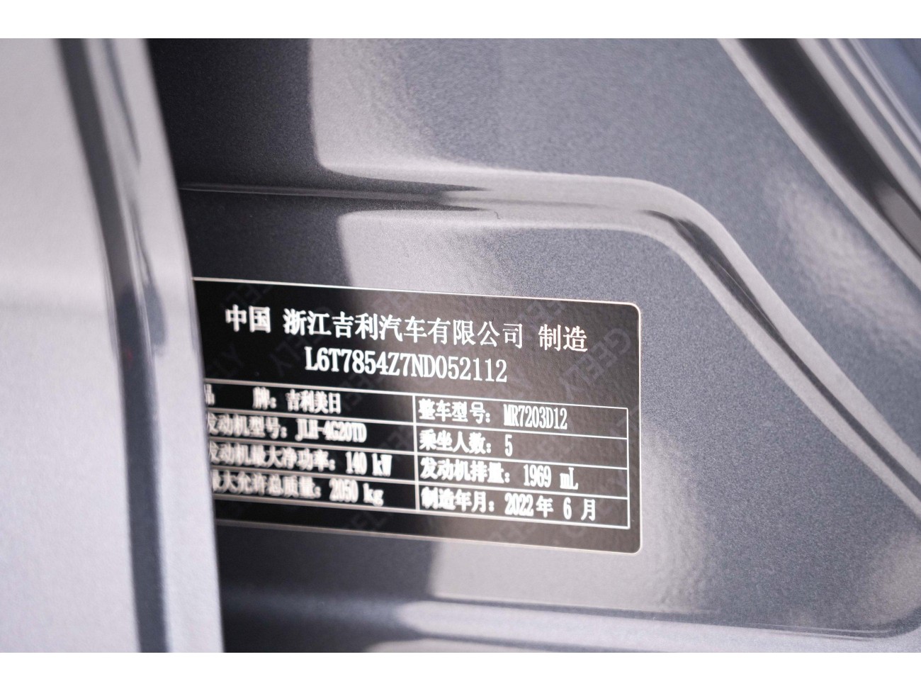 Geely 2023 2022