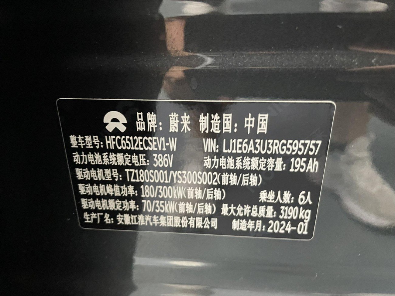 NIO ES8 2024
