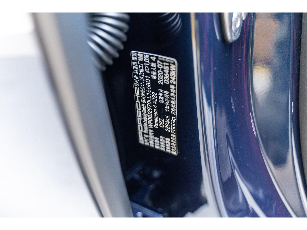 Porsche Panamera 2021